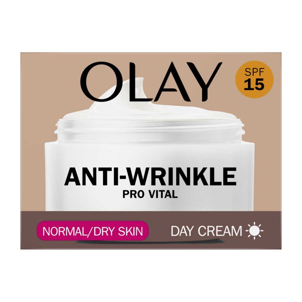 Olay Anti-Wrinkle Pro Vital Anti-Ageing Day Moisturiser SPF15 50ml