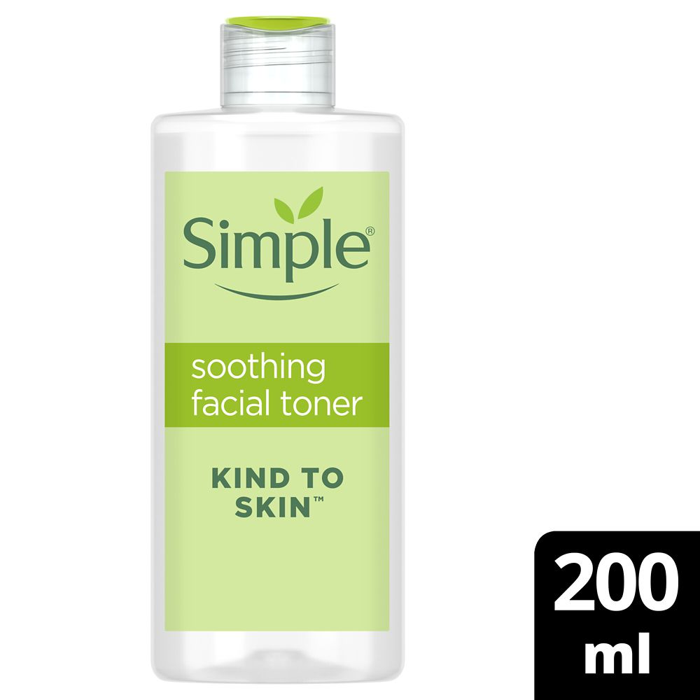 Simple Kind to Skin Alcohol Free Soothing Facial Toner 200ml