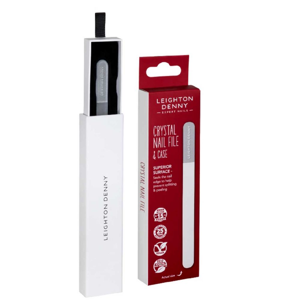 Small Crystal Nail File & Case
