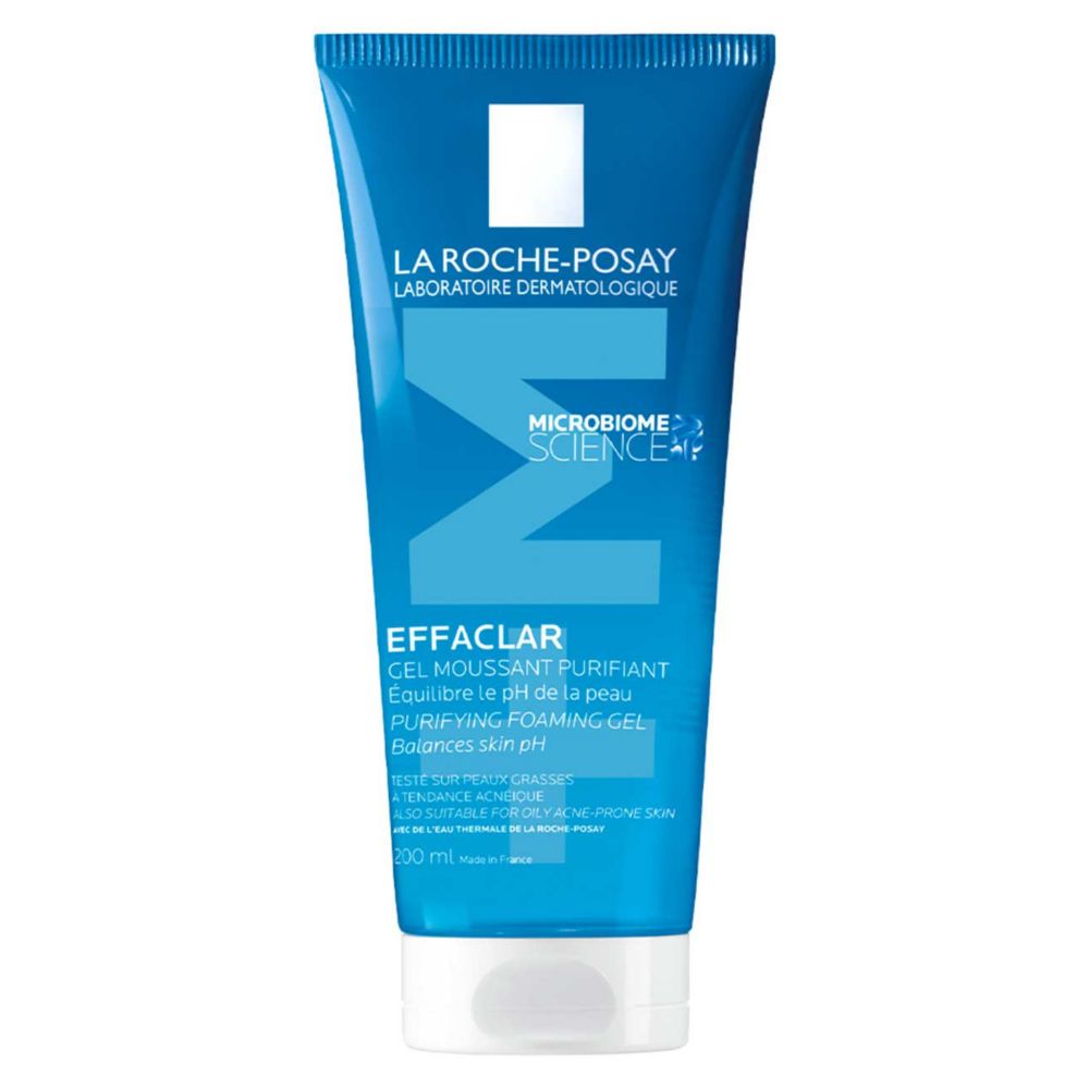La Roche-Posay Effaclar Purifying Foaming Gel Cleanser for Oily, Blemish-Prone Skin 200ml