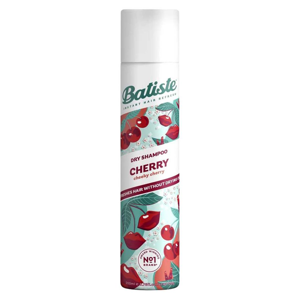 Batiste Dry Shampoo Cherry, Fruity & Cheeky, Dry Hair Shampoo 200ml
