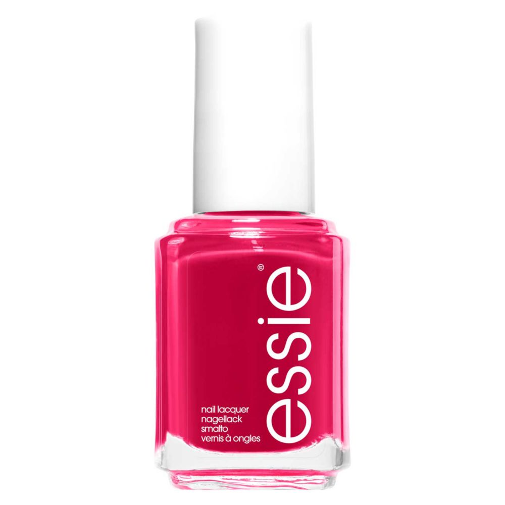 Essie Nail Polish 30 Bachelorette Bash Creamy Fuchsia Red Pink Colour, Original High Shine and High Coverage Nail Polish 13.5 ml