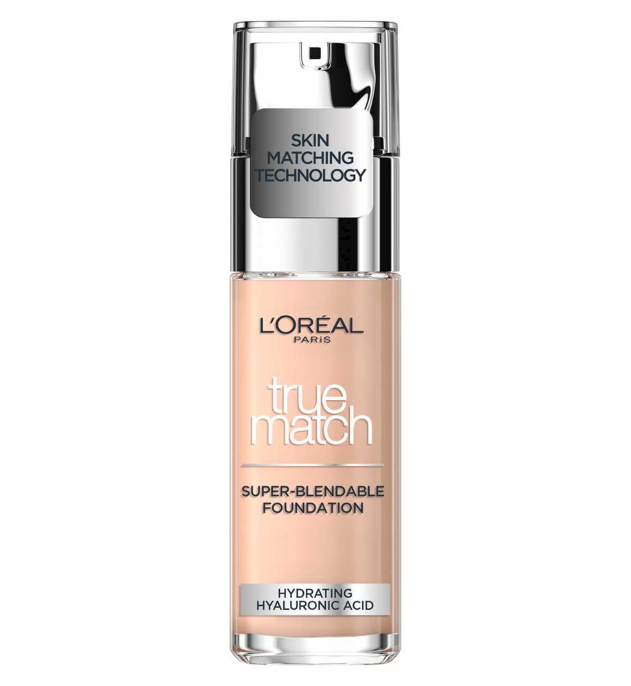 True Match Liquid Foundation with Hyaluronic Acid 30ml & SPF