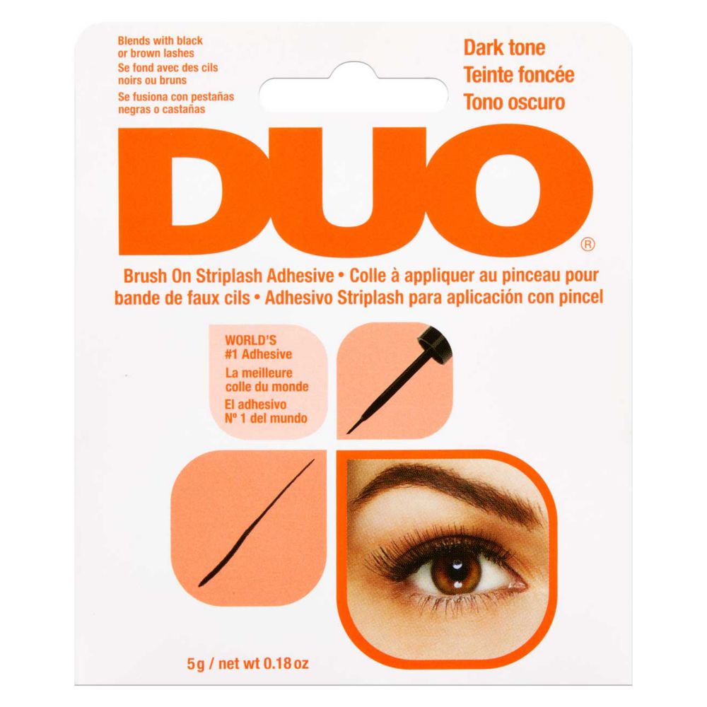 DUO Brush On Striplash Adhesive Dark 5g