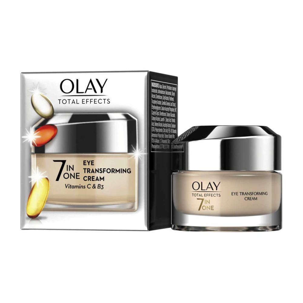Olay Total Effects 7in1 Transforming Eye Cream 15ml - For Healthier, Younger-Looking Eyes