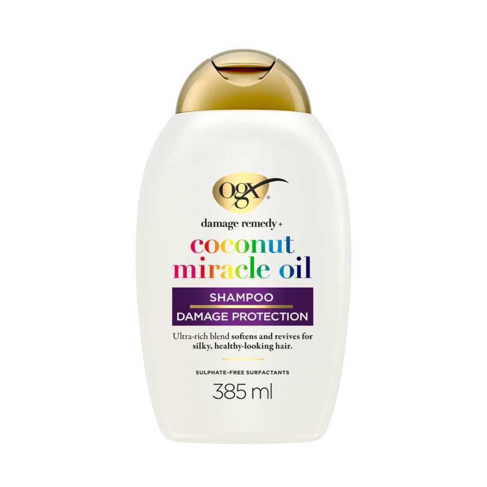 OGX Damage Remedy+ Coconut Miracle Oil Extra Strength pH Balanced Shampoo 385ml