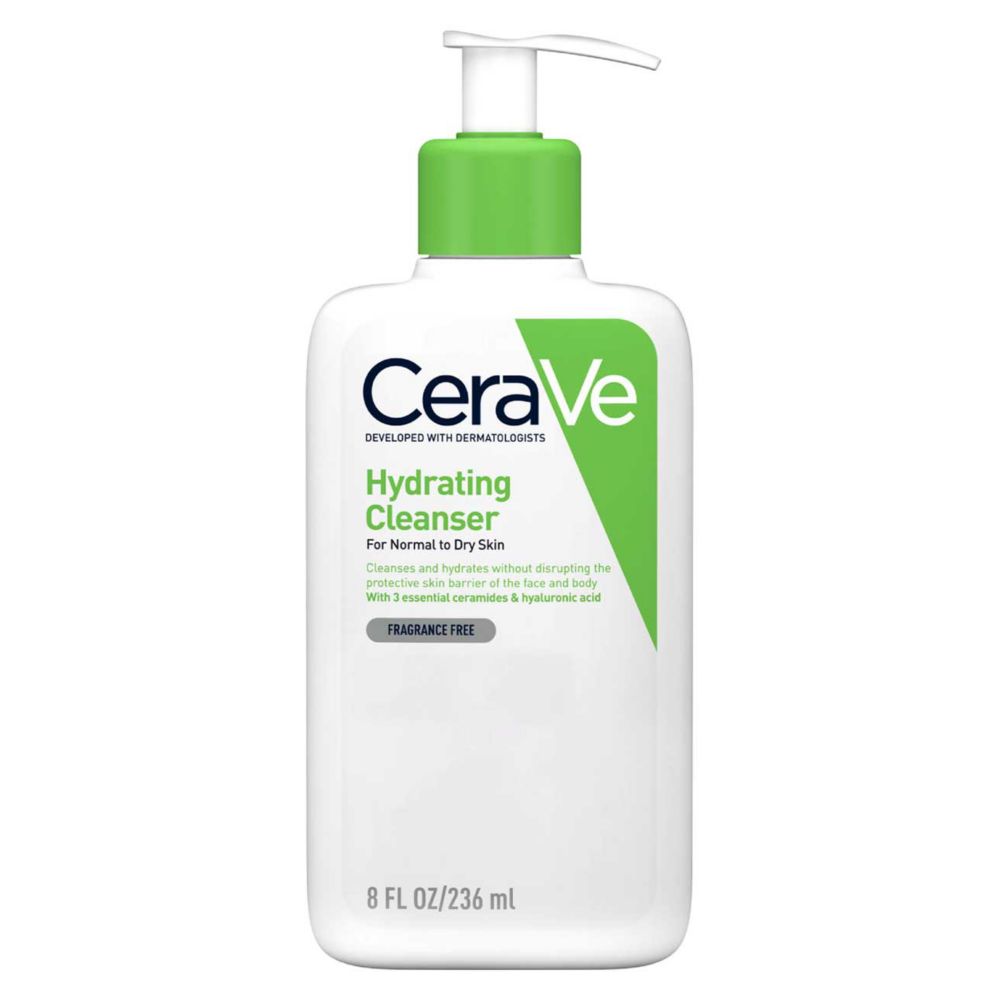 CeraVe Hydrating Cleanser with Hyaluronic Acid for Normal to Dry Skin 236ml