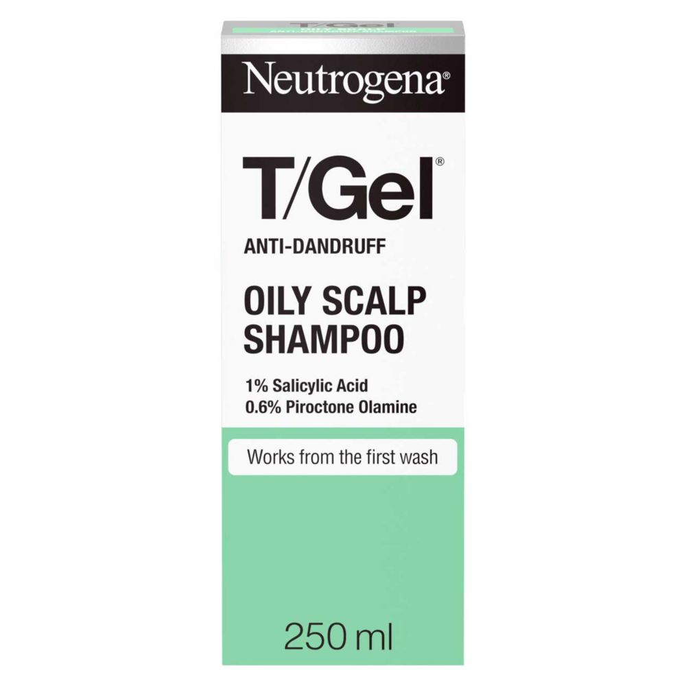 NEUTROGENA® T/Gel Anti Dandruff Shampoo for Oily Scalp and Hair (1x 250ml)