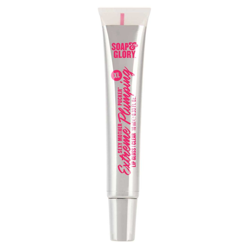Soap & Glory Sexy Mother Pucker XL Plumping Lip Gloss Clear 10ml