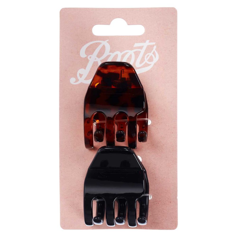Boots Jaw Clips Mixed Black/Tort Small 2s