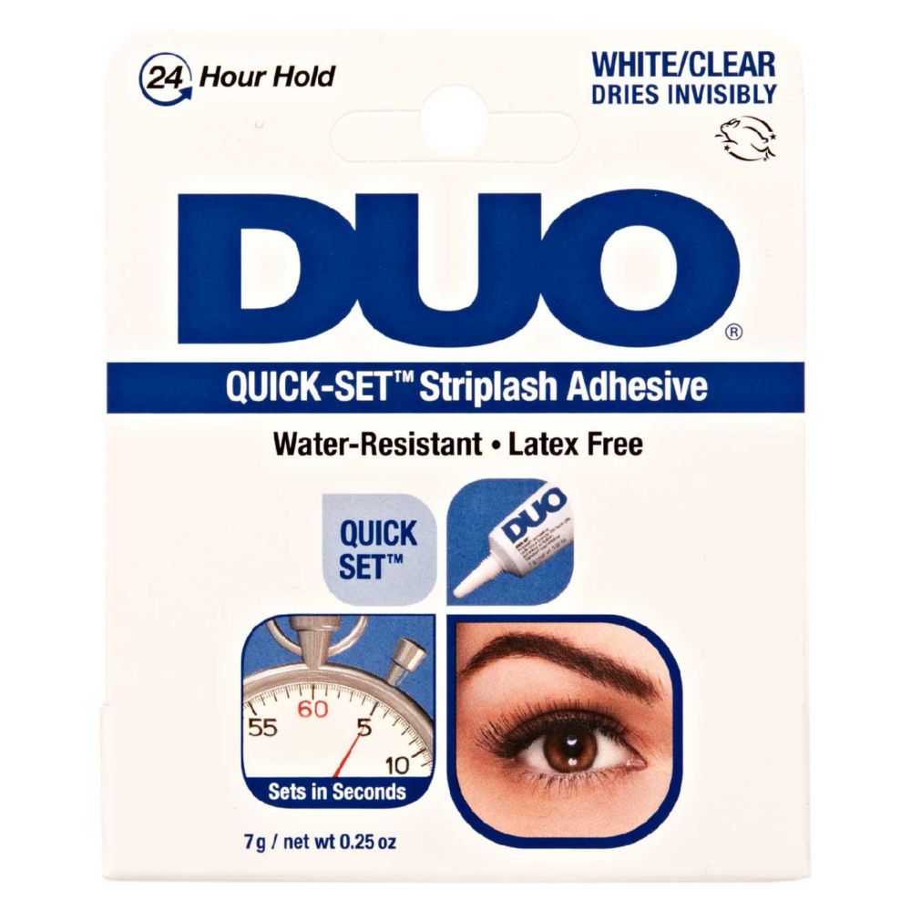 DUO Quick-Set Striplash Adhesive Clear 7g