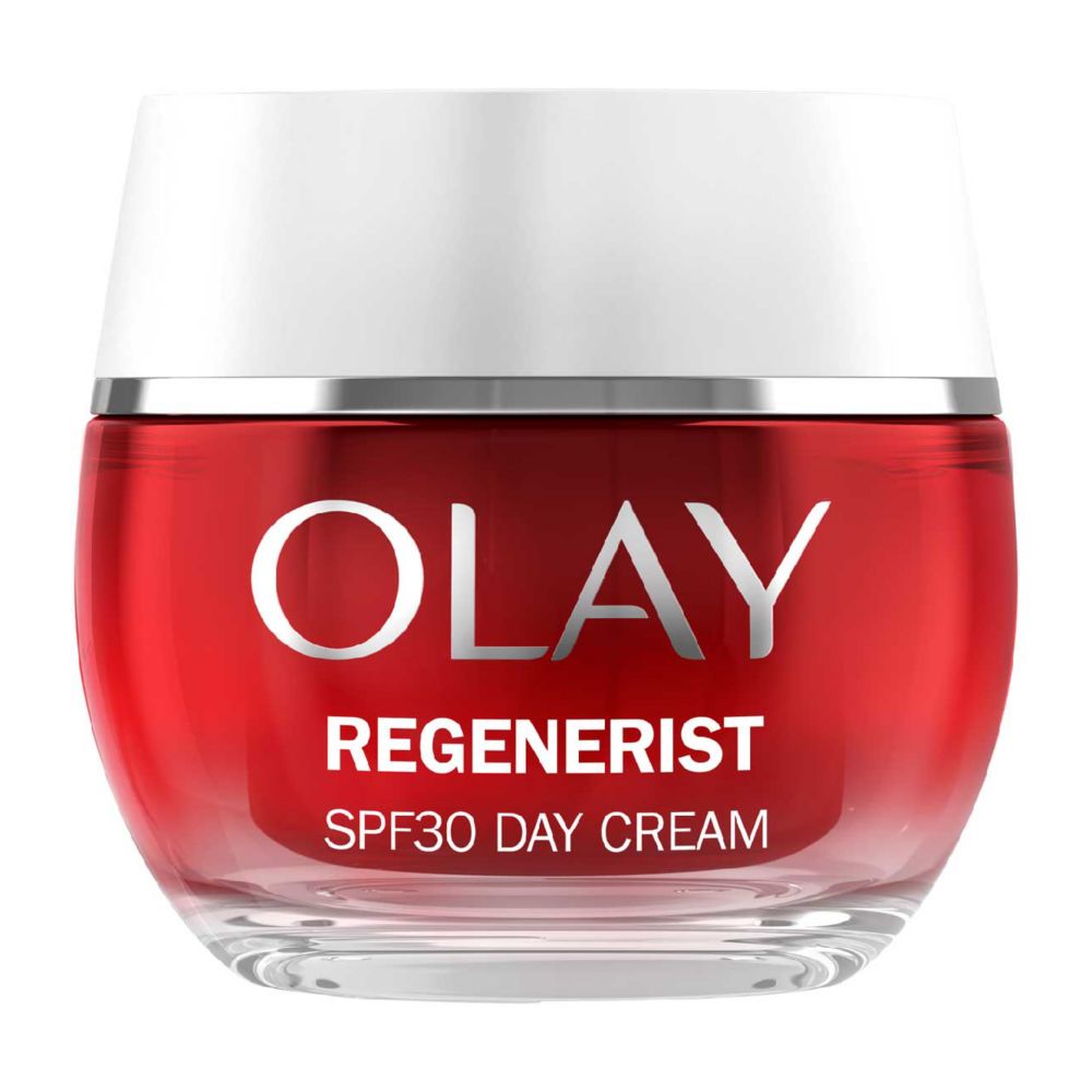Olay Regenerist Day Face Cream SPF30 Active Firming Moisturiser with Niacinamide and Peptides 50ml