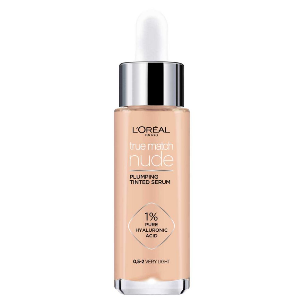 True Match Nude Plumping Tinted Skin Serum, 1% Hyaluronic Acid