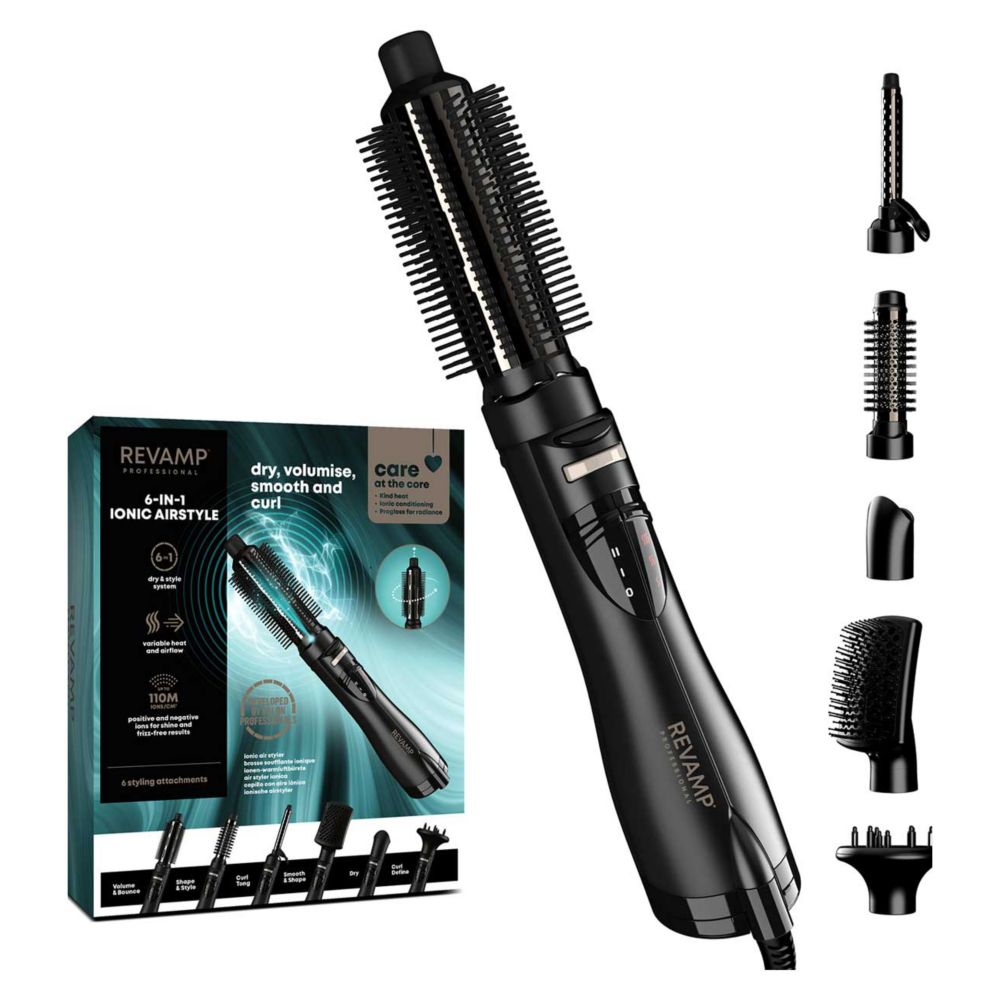REVAMP Ionic Airstyle 6-in-1 Air Styler