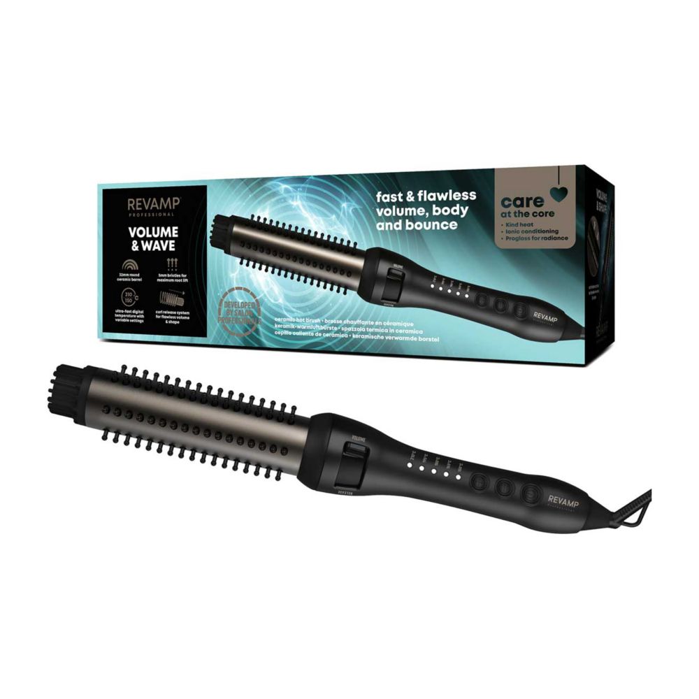 REVAMP Volume & Wave Ceramic Hot Brush