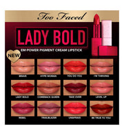 Lady Bold Em-Power Pigment Cream Lipstick