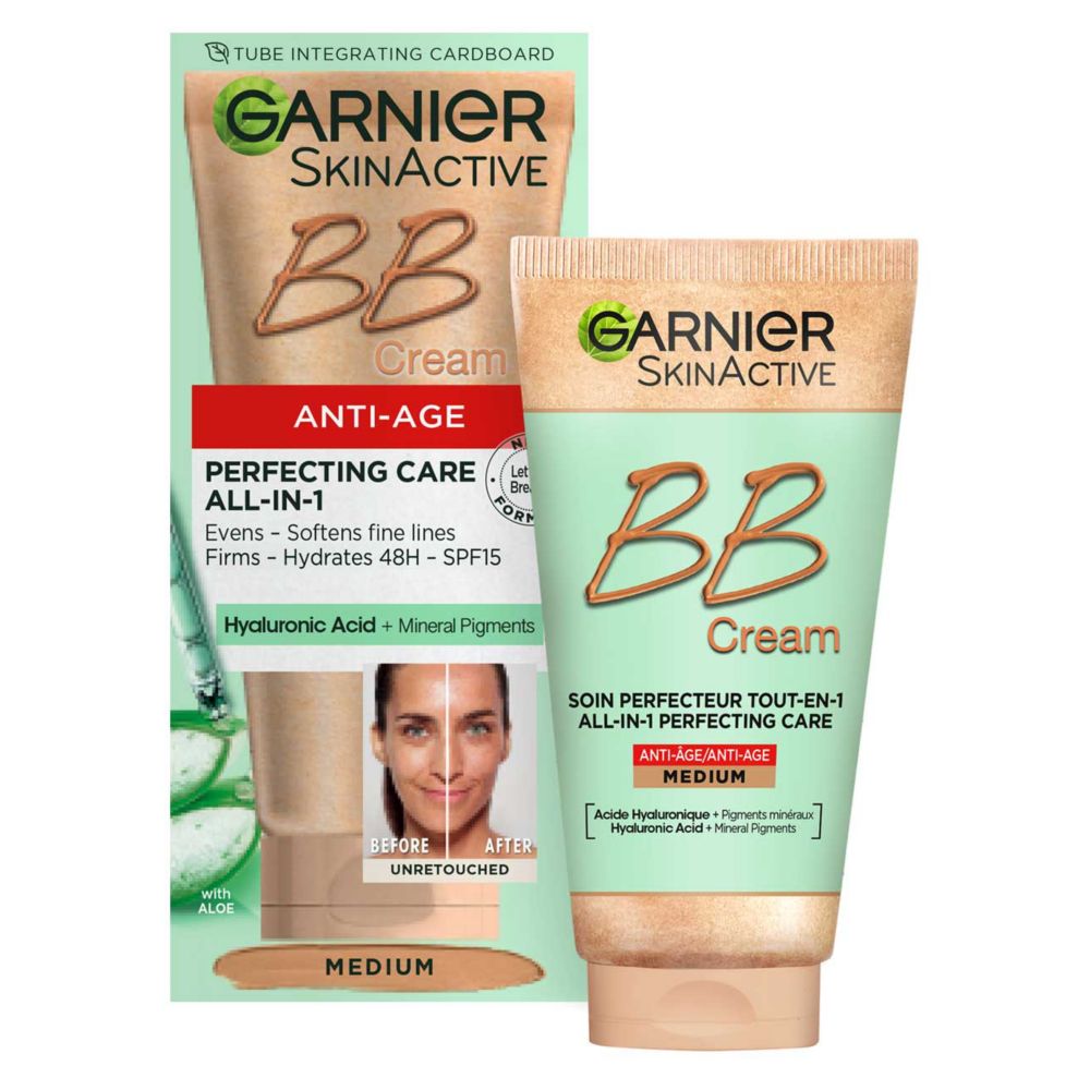 Garnier Anti-Age BB Cream SPF15 Medium Shade 50ml