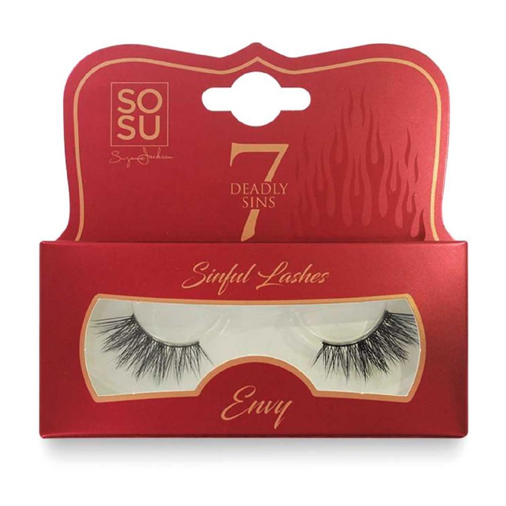 SOSU 7 Deadly Sins False Eyelashes - Envy