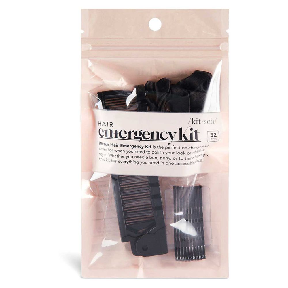Kitsch Hair Emrgcy Kit Blk