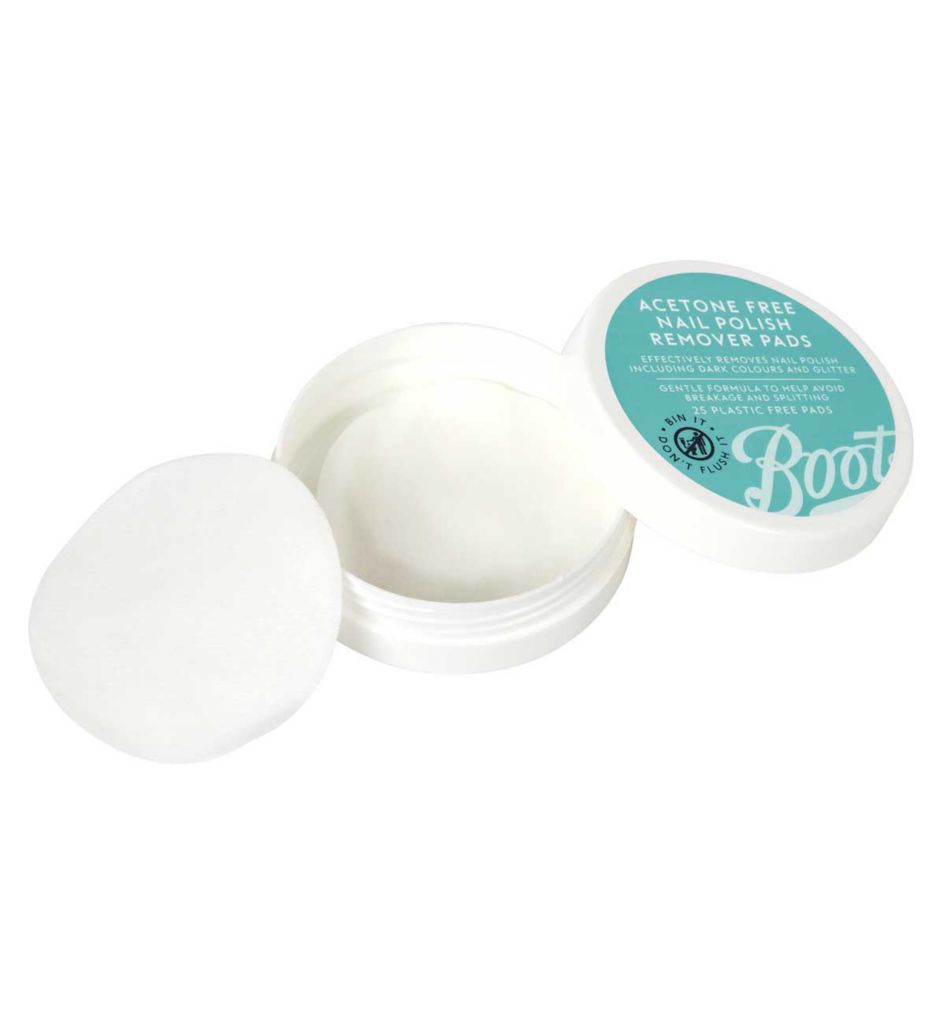 Acetone Free Nail Polish Remover Pads
