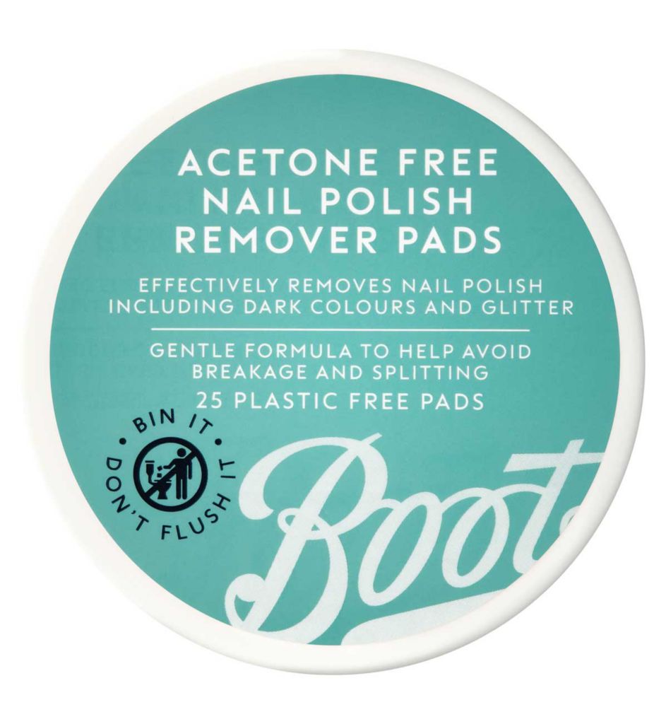 Acetone Free Nail Polish Remover Pads