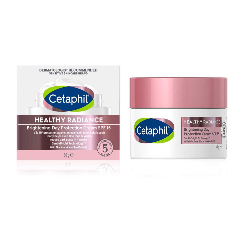 Cetaphil Healthy Radiance Brightening Day Protection Cream SPF 15 with Niacinamide 50g