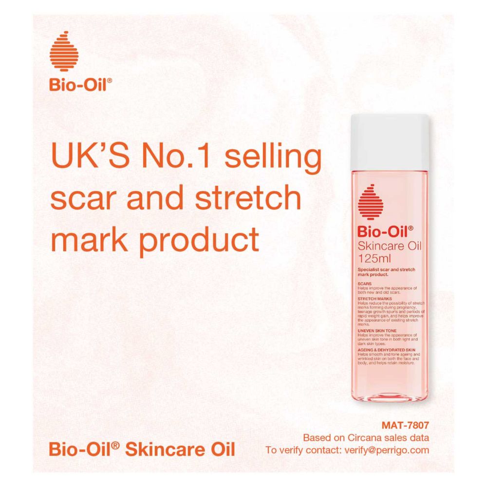 Bio-Oil Skincare Oil (x2 200ml) UKs No.1 selling Body Oil*, Skincare That Helps Reduce The Appearance Of Stretch Marks & Scars