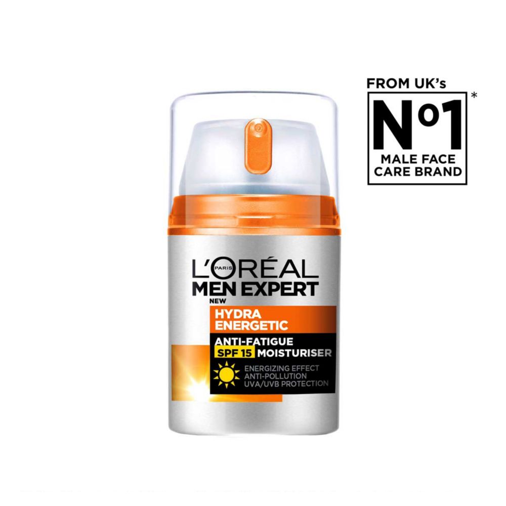 L'Oreal Men Expert Hydra Energetic Anti-Fatigue Moisturiser SPF 15 50ml