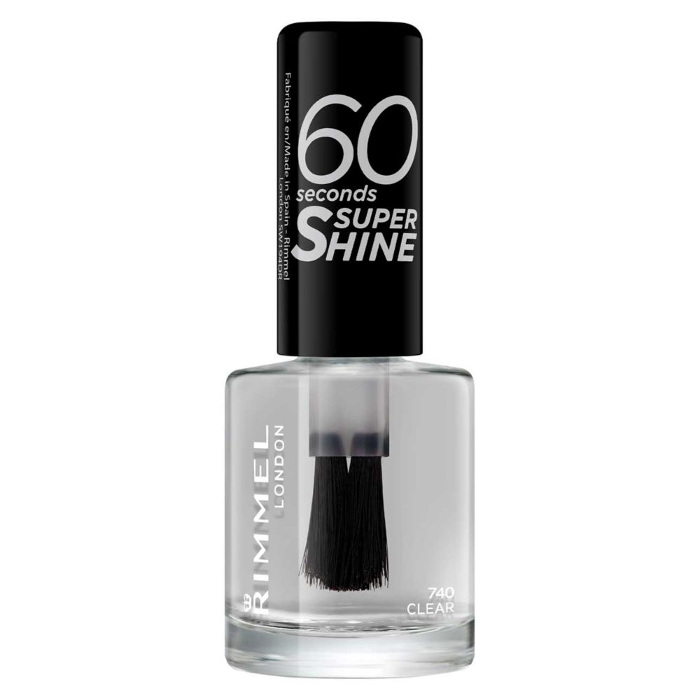 Rimmel 60 Seconds Super Shine Nail Polish Clear