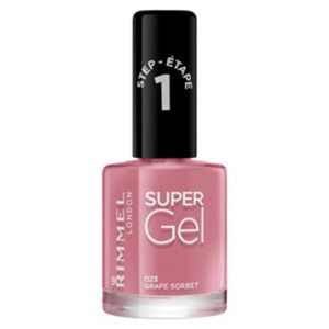 Rimmel Super Gel Nail Polish 023 Grape Sorbet