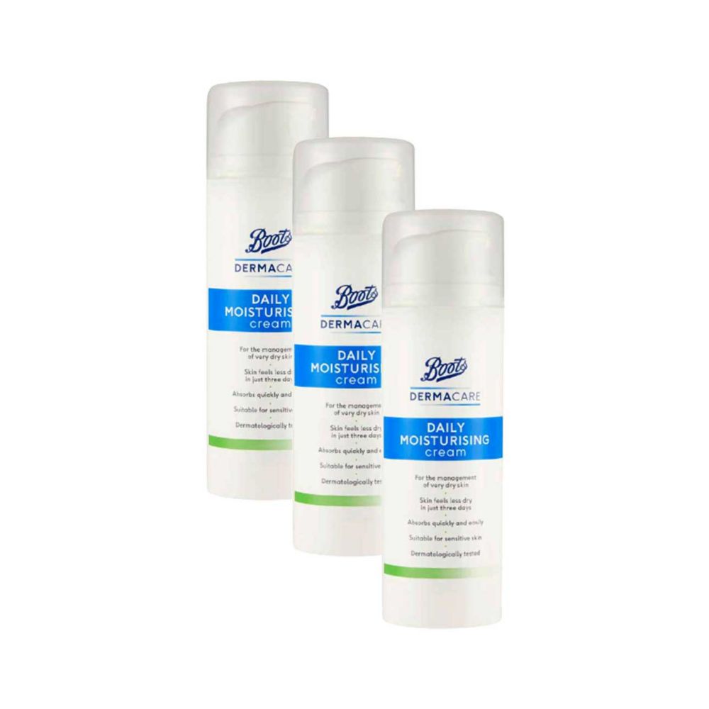 DermaCare Daily Moisturising Cream 150ml x 3 Bundle