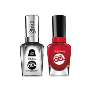 Sally Hansen Miracle Gel Red Nail Theory Nail Polish Duo