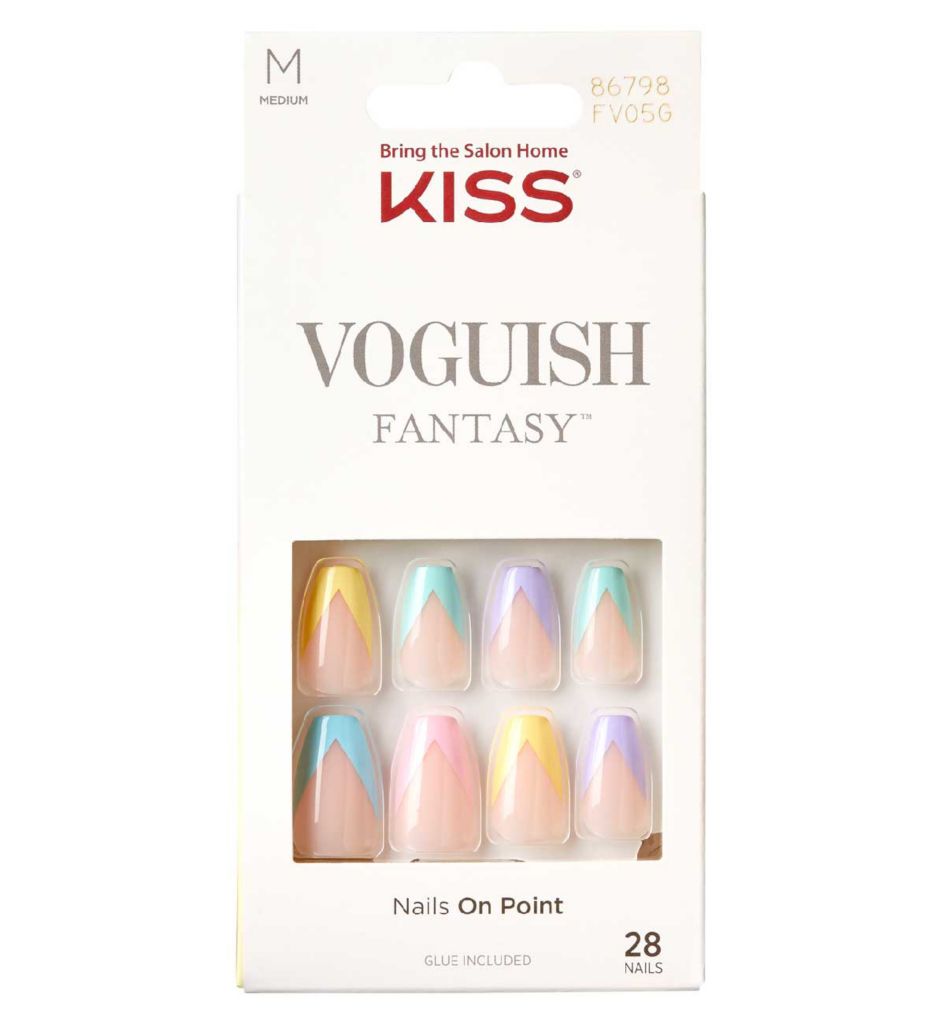 Voguish Fantasy French Nails Disco Ball