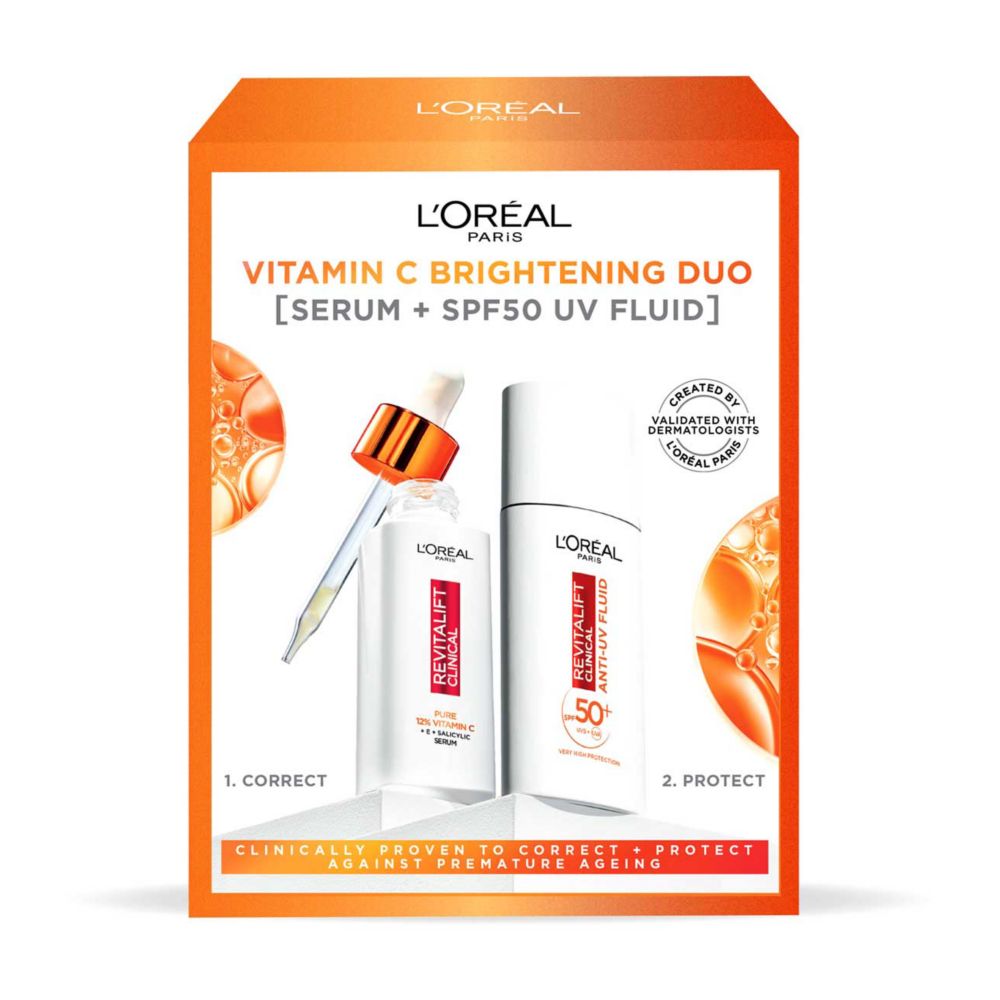 L'Oreal Paris Revitalift Vitamin C Brightening Duo Gift Set