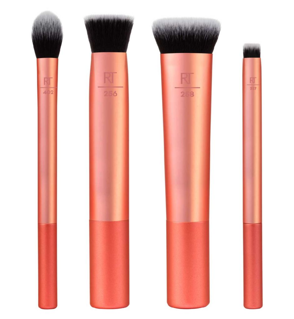 Flawless Base Makeup Brush Kit - 4 Piece Set