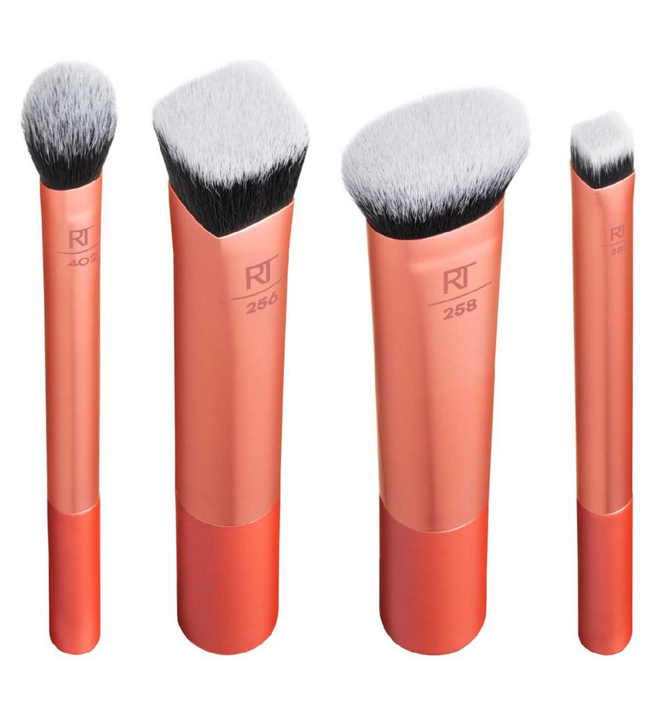 Flawless Base Makeup Brush Kit - 4 Piece Set