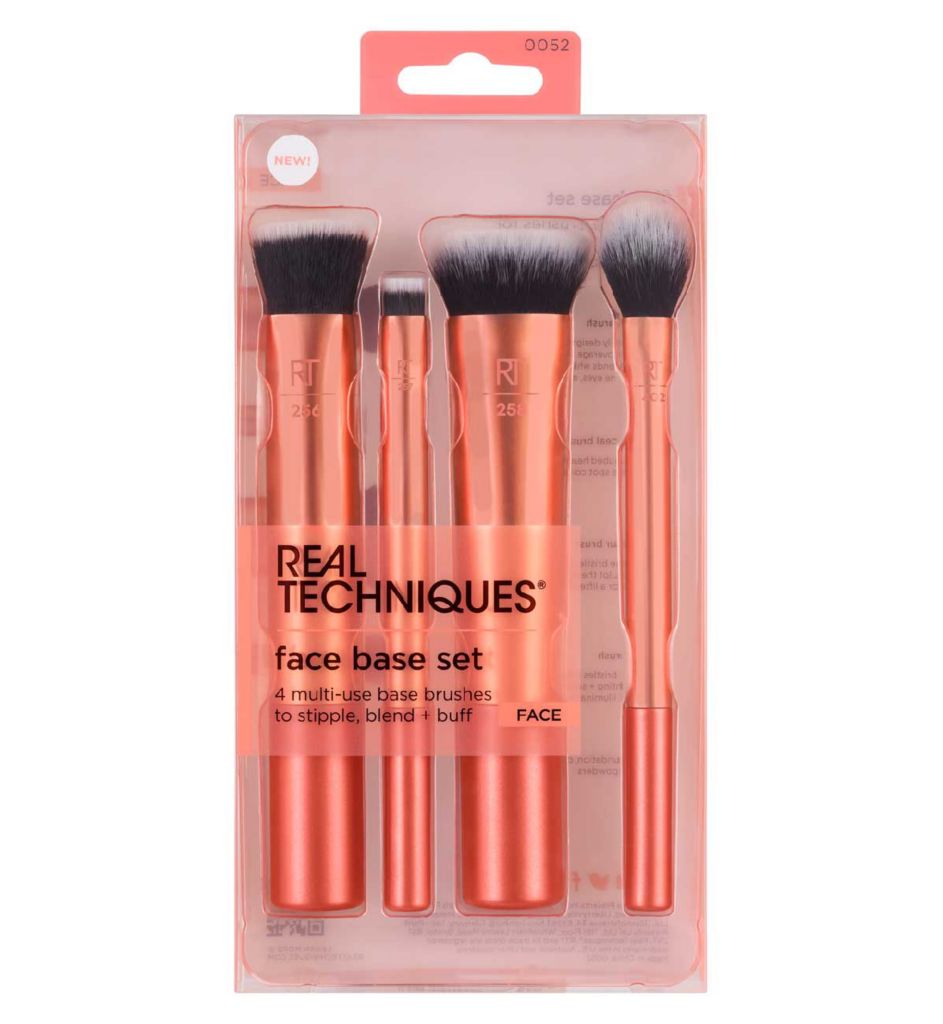 Flawless Base Makeup Brush Kit - 4 Piece Set