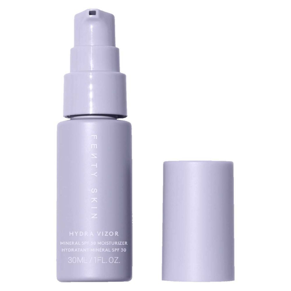 Fenty Skin Hydra Vizor Mini Broad Spectrum Mineral SPF 30 Sunscreen Moisturizer with Niacinamide + Kalahari Melon 30ml