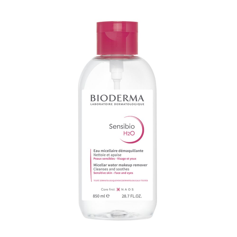 Bioderma Sensibio H2O Jumbo 850ml Micellar Water Reverse Pump