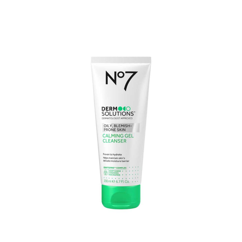 No7 Derm Solutions™ Calming Gel Cleanser Suitable for Normal to Sensitive Skin 200ml