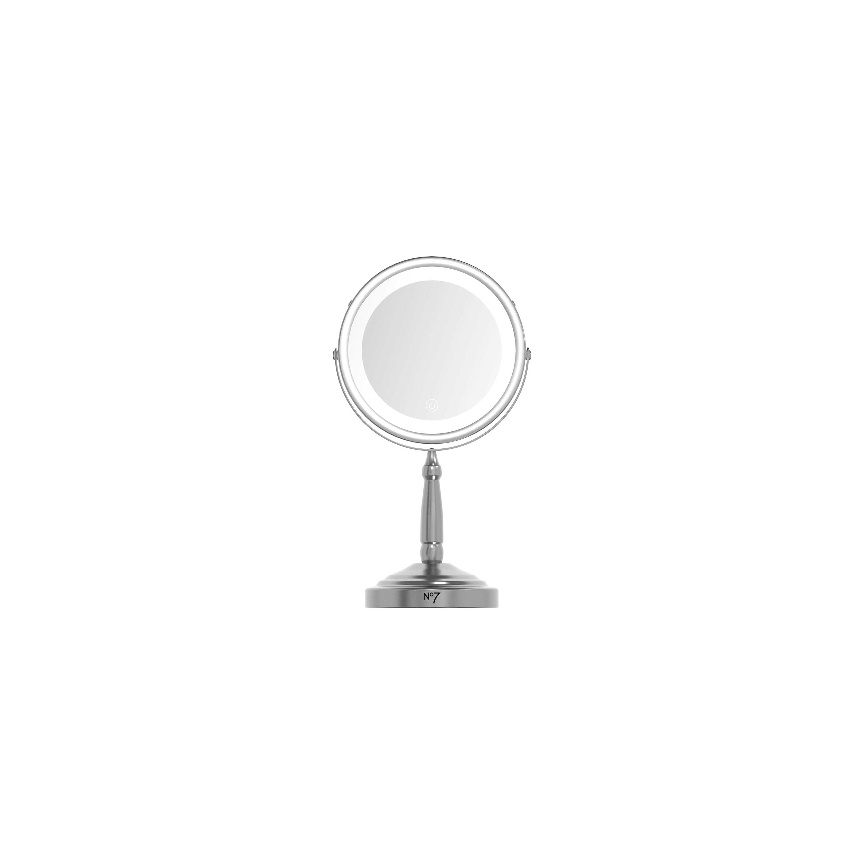 Silver Cordless Mirror