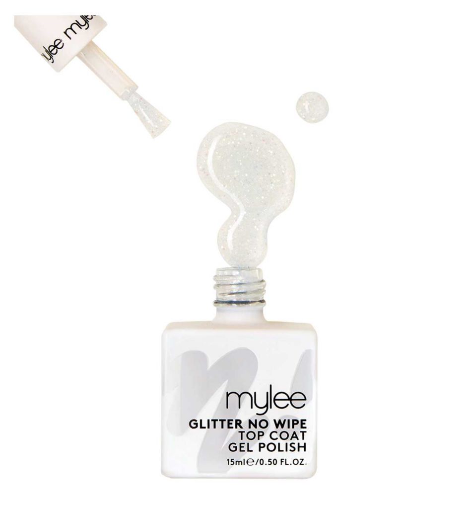 Glitter Top Coat No Wipe