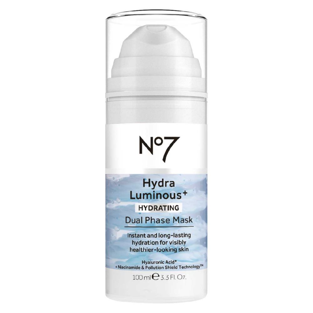 No7 HydraLuminous+ Dual Phase Mask 100ml