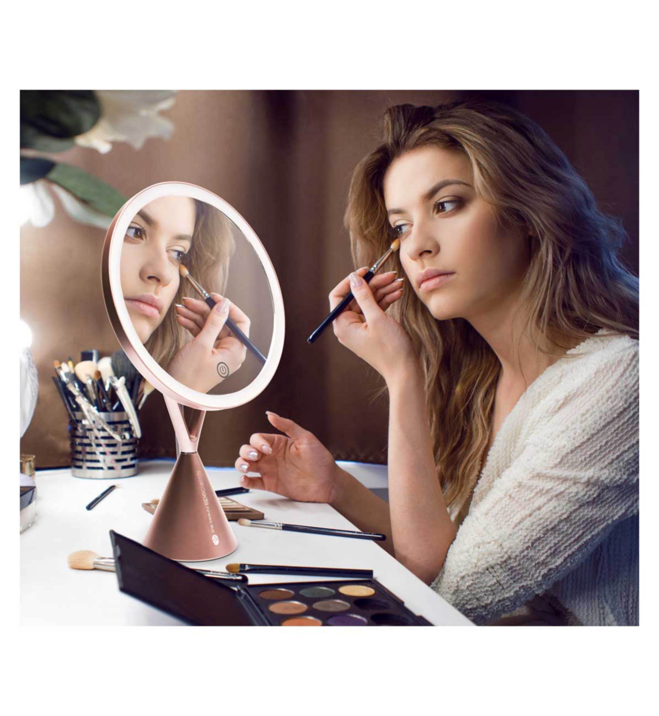HD illuminated Makeup Mirror