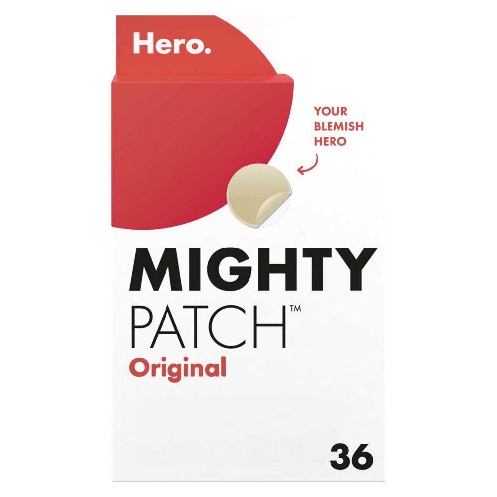 Hero Mighty Patch Original Spot Patches, 36 Hydrocolloid Pimple Patches