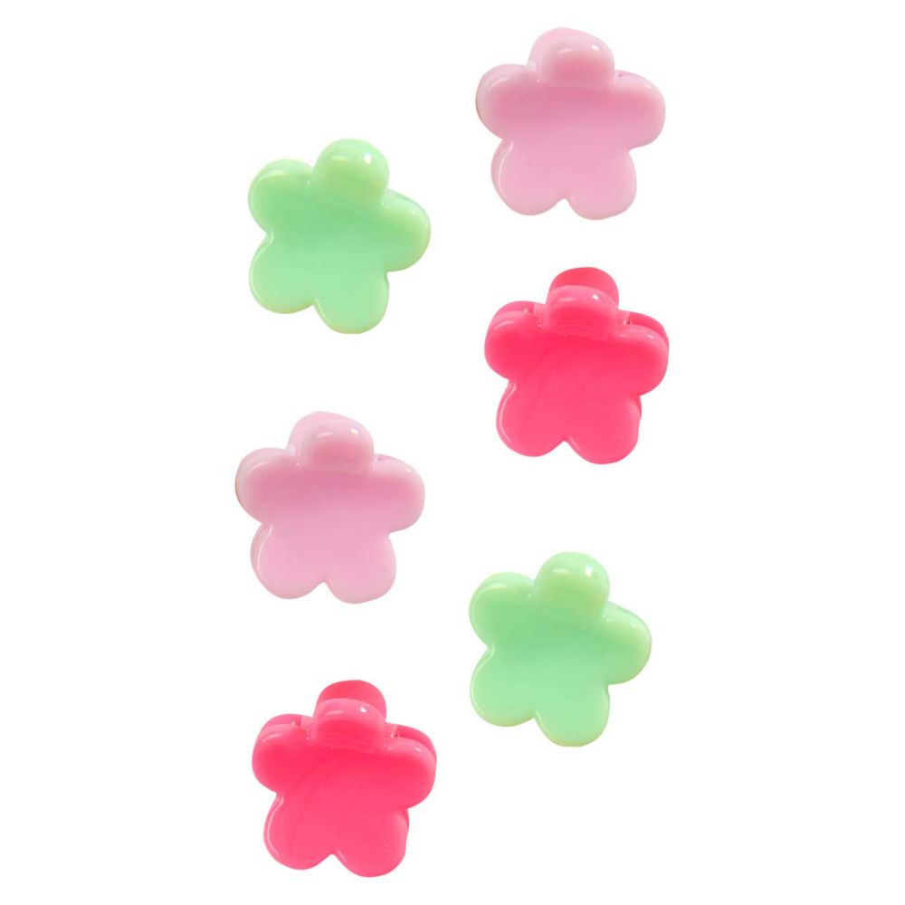 Boots Kids Mini Floral Jaw Clips 6pk