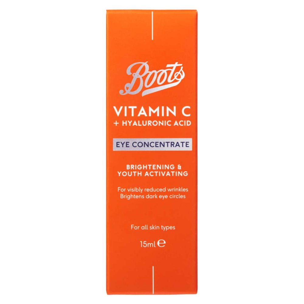 Boots Vitamn C + Hyaluronic Acid Eye Concentrate 15ml