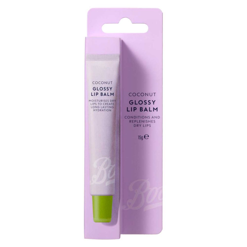 Boots Glossy Lip Balm Coconut 15ml