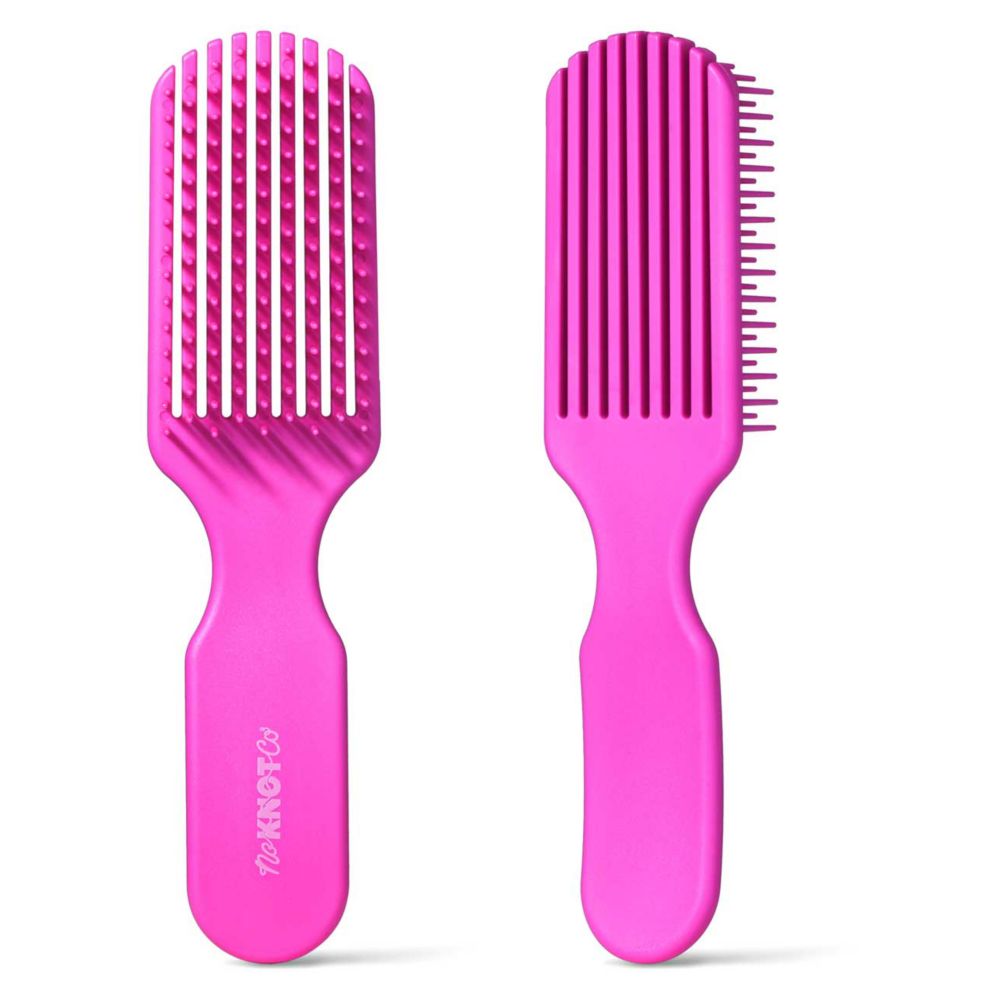 No Knot Co Mini Detangler Magenta