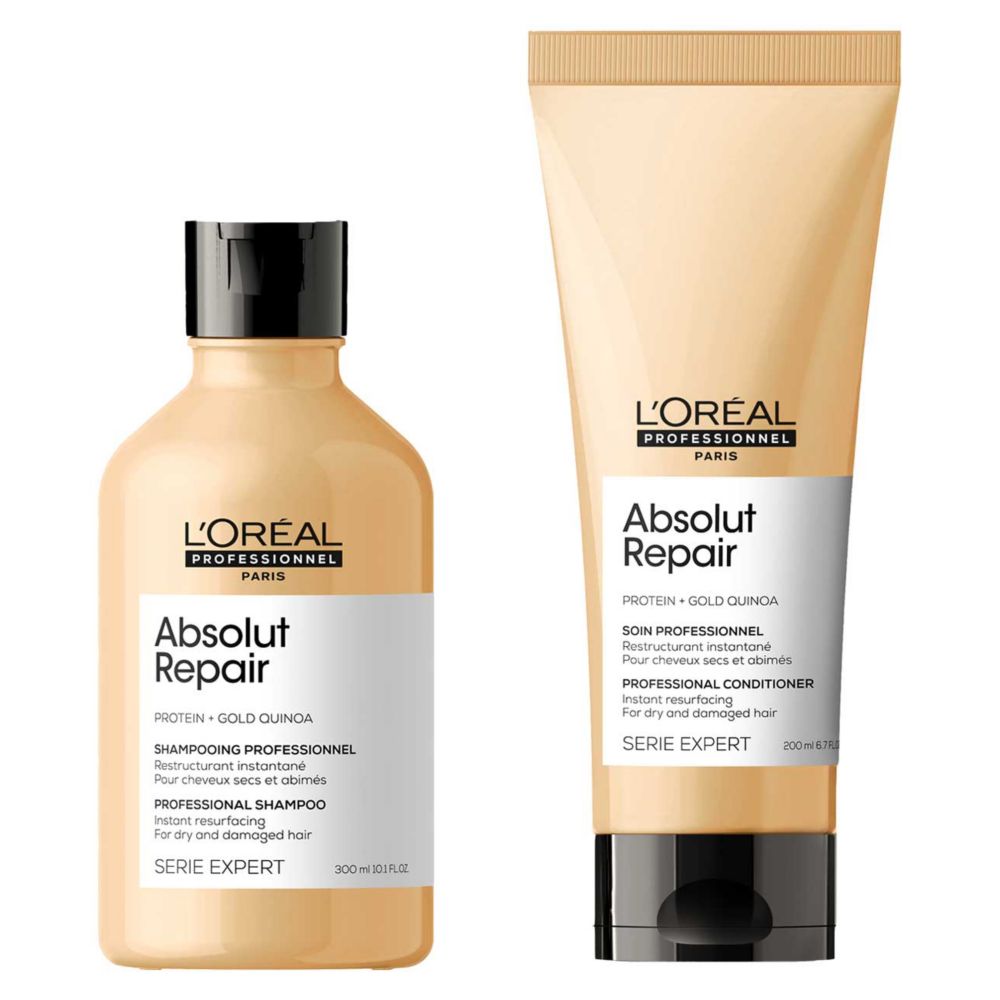 L'oréal Professionnel Serie Expert Absolut Repair Shampoo And Conditioner Duo For Dehydrated Hair